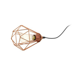 Lampe Chic Acier Inox Cuivre Inspire Byron|Sanifer Tamatave