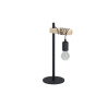 Lampe E27 max 60W industriel métal noir connectée EGLO Townshend|Sanifer Tamatave