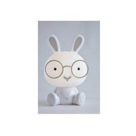 Lampe veilleuse Enfant Pvc Blanc Tactile Seynave Bunny|Sanifer Tamatave