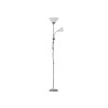 Lampadaire liseuse E27 H.177 cm Basic gris|Sanifer Tamatave