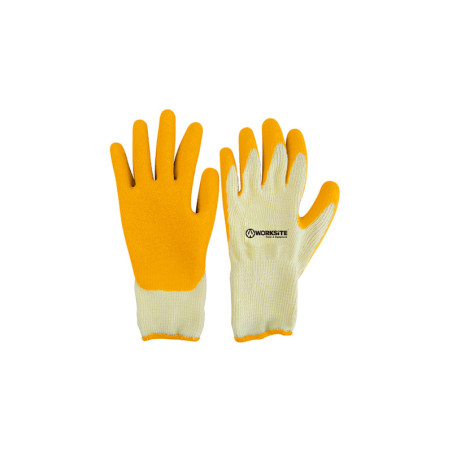Gant en latex jaune worksite|Sanifer Tamatave