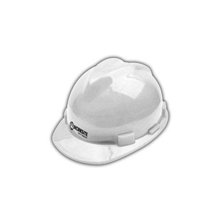 Casque de sécurité blanc worksite|Sanifer Tamatave
