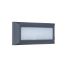 Applique extérieur encastrable Bronson led 1410 Lumens anthracite INSPIRE|Sanifer  Tamatave