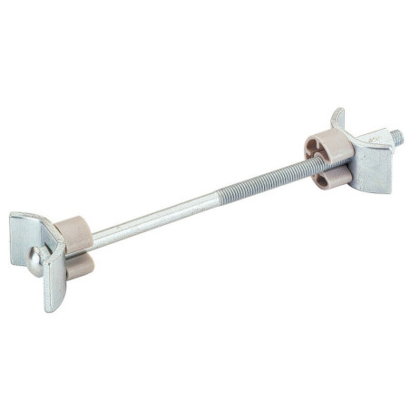 Lot de 2 raccords de plan de Travail acier chromé Hettich L.150 Mm|Sanifer  Tamatave
