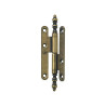 Paumelle acier pour meuble Hettich L.80 X L.45 Mm|Sanifer  Tamatave
