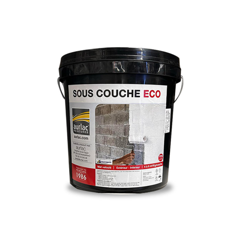 Sous-couche ECO en seau de 25KG blanc|Sanifer Tamatave