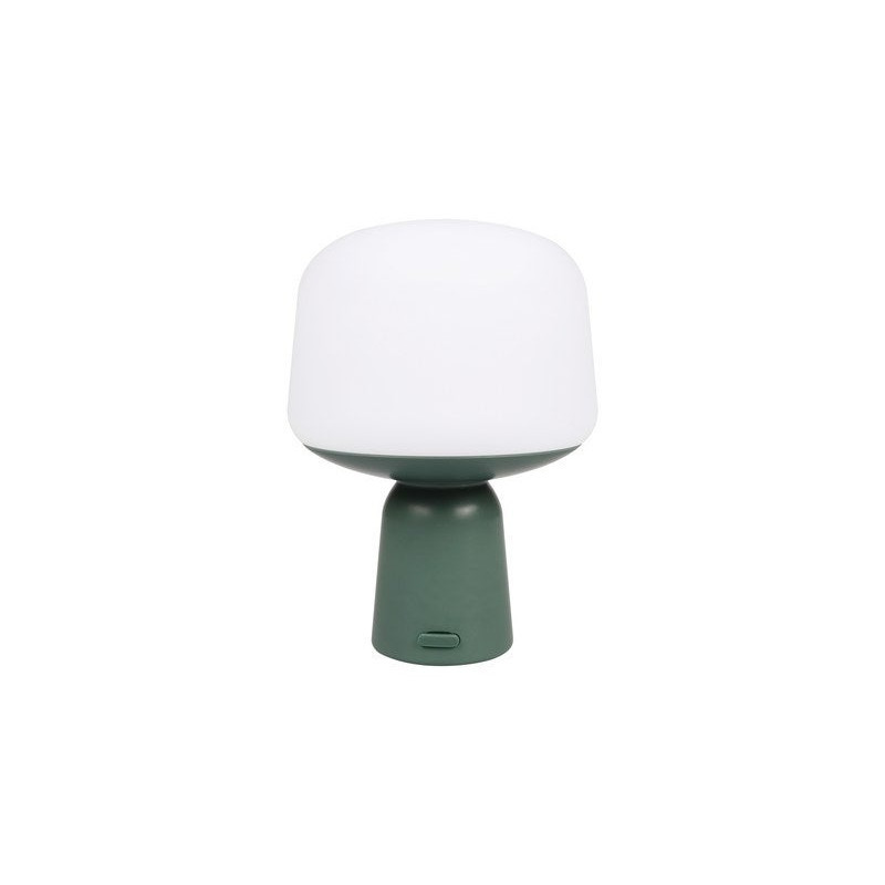Lampe de table extérieur Luno rechargeable usb 100 Lumen kaki INSPIRE|Sanifer Tamatave
