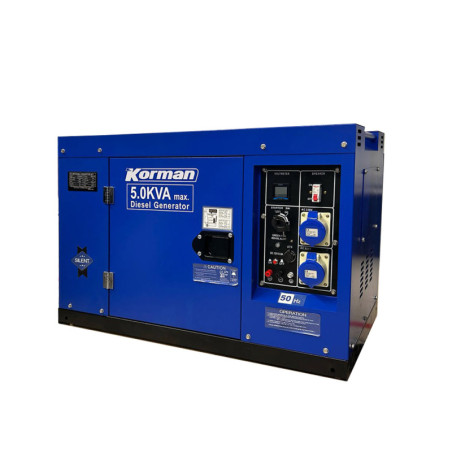 Groupe électrogène Diesel 5,0KVA (Mono  3000tr avec Inverseur) TBL |Sanifer Tamatave
