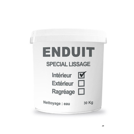 Enduit de lissage pot de 30kg tbl Aurlac AURLAC - Sanifer Tamatave
