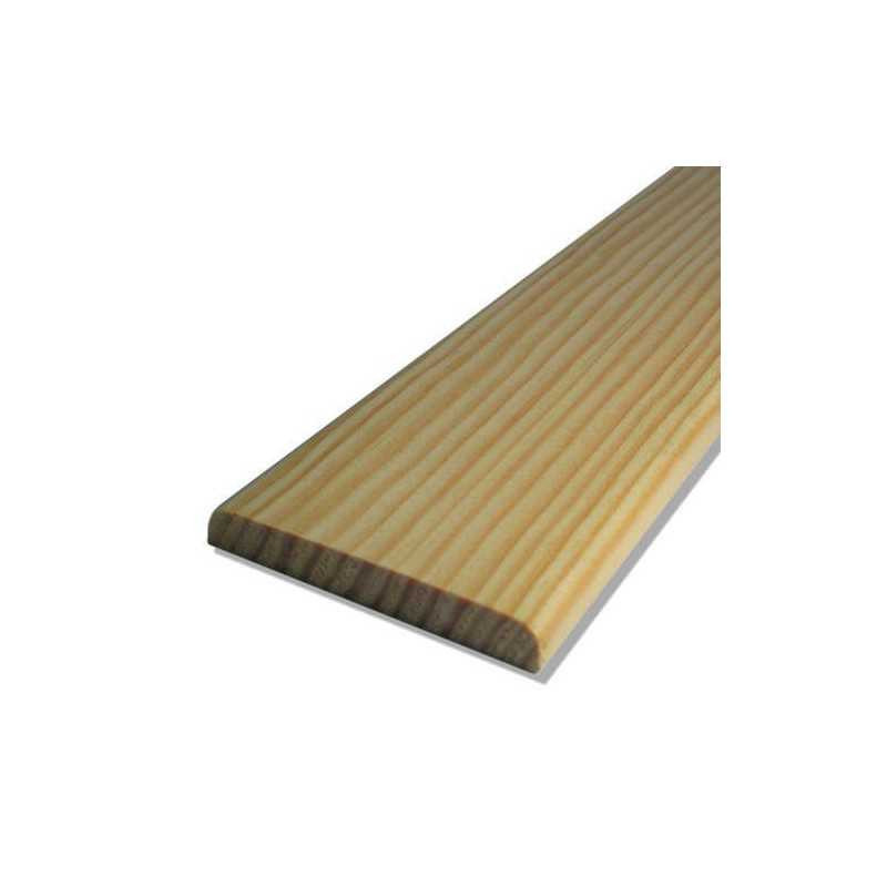 Champlat 2 arrondie en pin 2400x230x6mm - Sanifer Tamatave