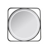 Miroir LED D2399 80x80 cm - Sanifer Tamatave