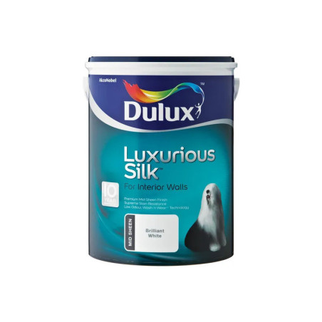 Peinture Lux Silk intérieur blanc satin 5 L TBL - Sanifer
