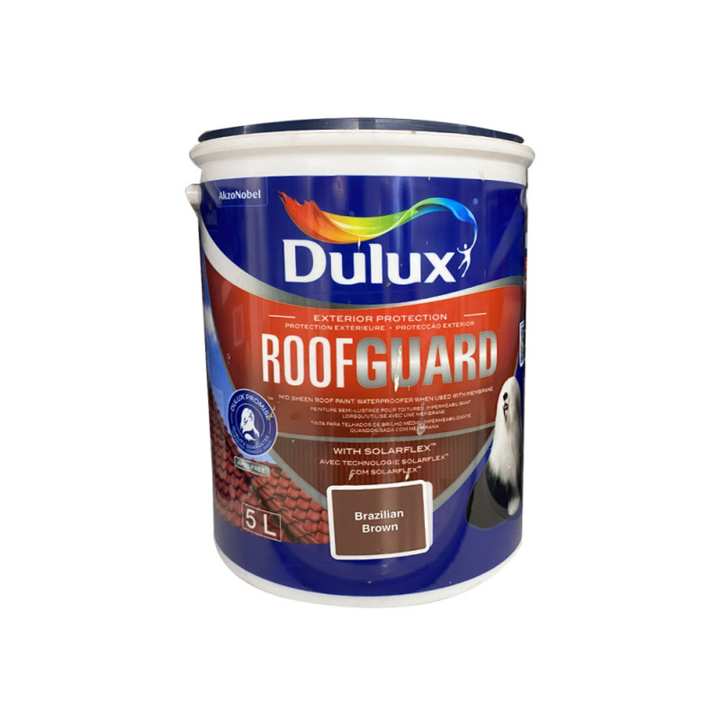 Peinture Roofguard Brazilian Brown 5 L - Sanifer