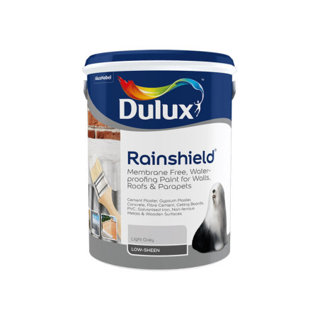 Peinture Rainshield gris 5 L étanchéité et imperméabilité - Sanifer