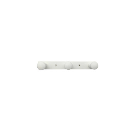 Porte-manteau Olga 3 crochets blanc - Sanifer Tamatave