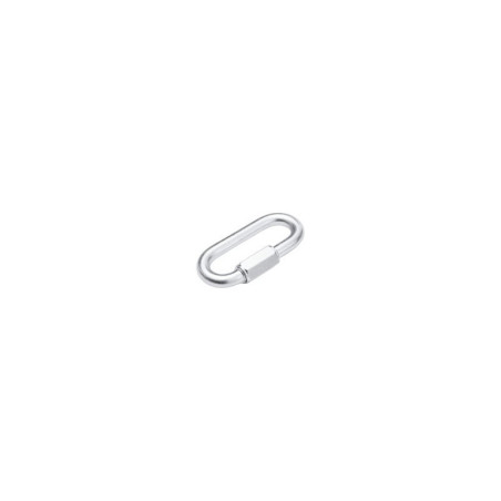 Maillon rapide acier zingué 10x90 mm 550 kg - Sanifer Tamatave