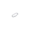 Maillon rapide acier zingué 10x90 mm 550 kg - Sanifer Tamatave