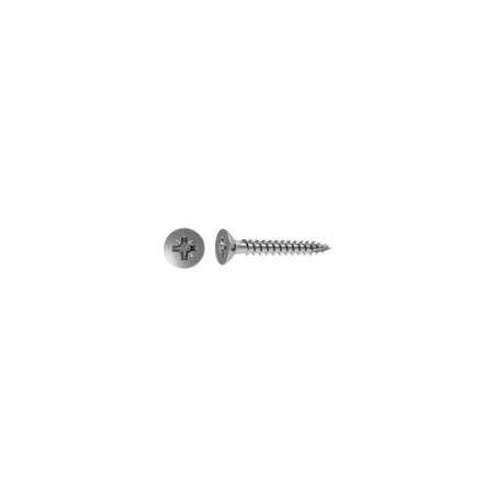 Vis agglomérés  tête fraisée pozidriv TFPZ inox A2 4x35mm sachet 20 pièces - Sanifer Tamatave