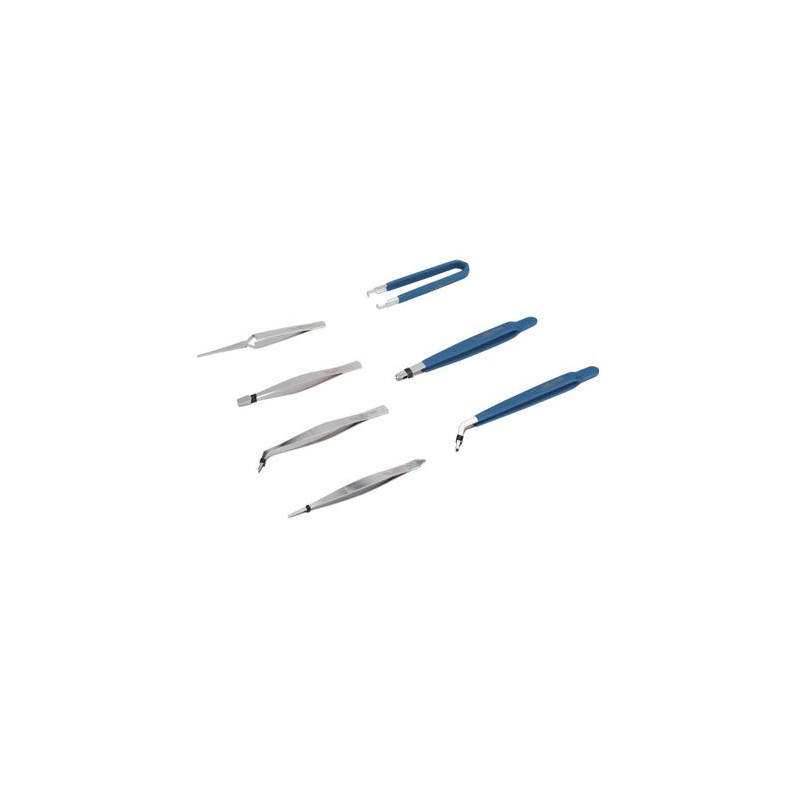 Lot de 7 pinces brucelles précision Dexter - Sanifer Tamatave