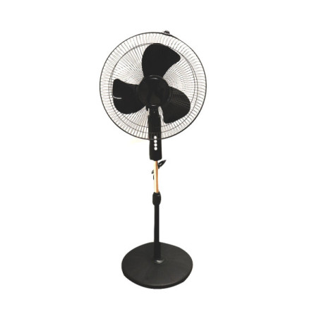 Ventilateur sur pied noir 40W|Sanifer Tamatave