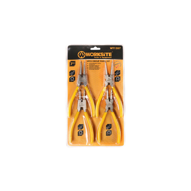 Jeu de 4 pinces Circlips