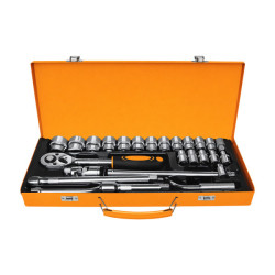 Coffret à  douille 1/2'' 24pièces