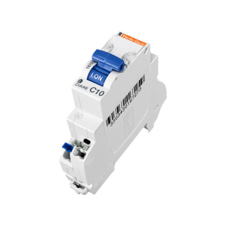 Disjoncteur embrochable DCLICXE 1P+N 10A Courbe C 3 kA - 16725
