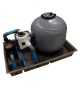 Filtre combi sp650+pompe 16m3-h+chlorinateur+boitier electri L'enigme mobilis POOL SUD - Sanifer Tamatave