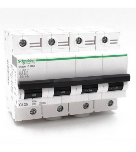  Disjoncteur  C120N tetra 125A courbe C * SCHNEIDER ELECTRIC - Sanifer Tamatave