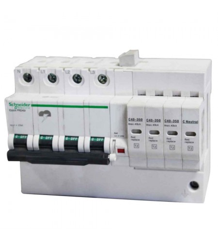  Parafoudre PRD 40R iquick 3P+N 400V CA SCHNEIDER ELECTRIC - Sanifer Tamatave