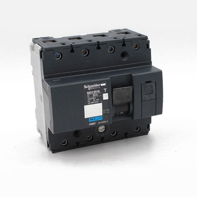  Disjoncteur  NG125N tetra 80A * SCHNEIDER ELECTRIC - Sanifer Tamatave