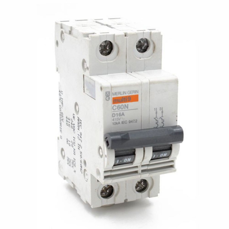  C60N 2P 16A courbe D SCHNEIDER ELECTRIC - Sanifer Tamatave