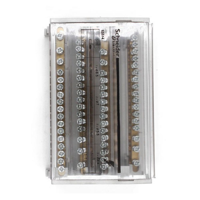  Répartiteur étagé tétra 125 A - 4x17 trous SCHNEIDER ELECTRIC - Sanifer Tamatave