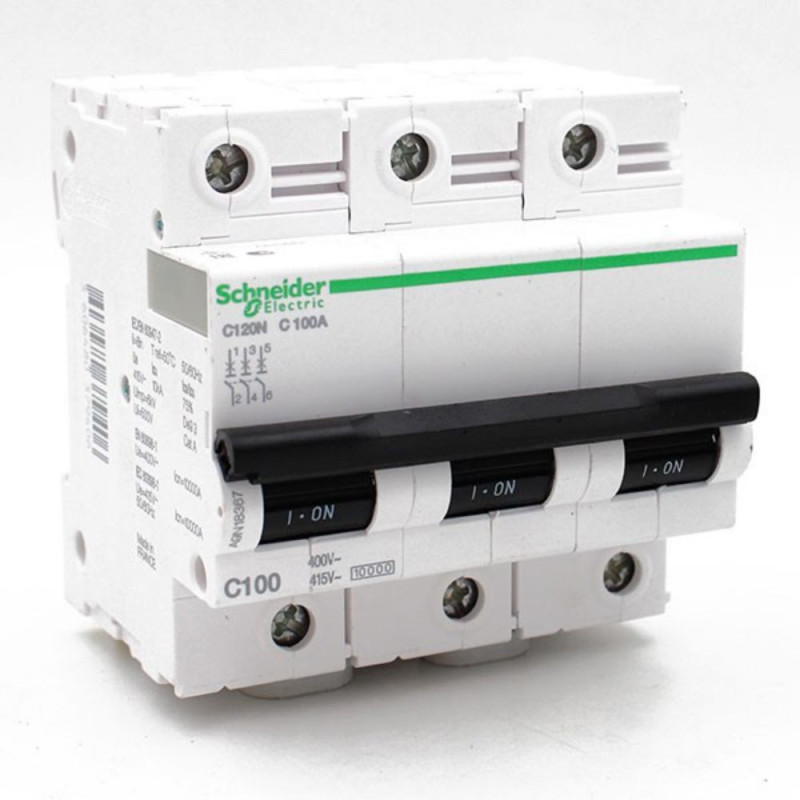  Disjoncteur C120N 3P/100A* SCHNEIDER ELECTRIC - Sanifer Tamatave