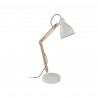  Lampe de table TORONA 1 en acier nature E14 28w H605 EGLO - Sanifer Tamatave