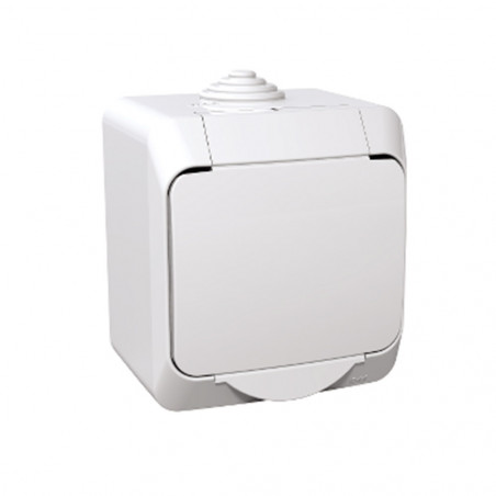  Prise simple blanche à étanche 2P+T SCHNEIDER ELECTRIC - Sanifer Tamatave