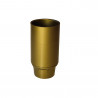  Douille pour ampoule E14 bakélite or ø 27mm h 53cm  - Sanifer Tamatave