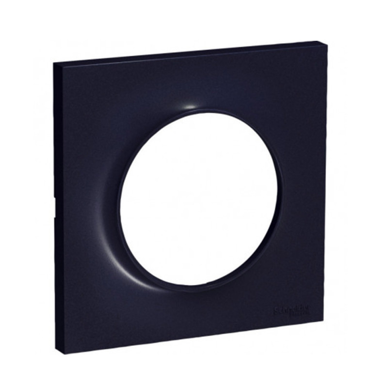  Odace style plaque anthracite 1P ODACE SCHNEIDER ELECTRIC - Sanifer Tamatave
