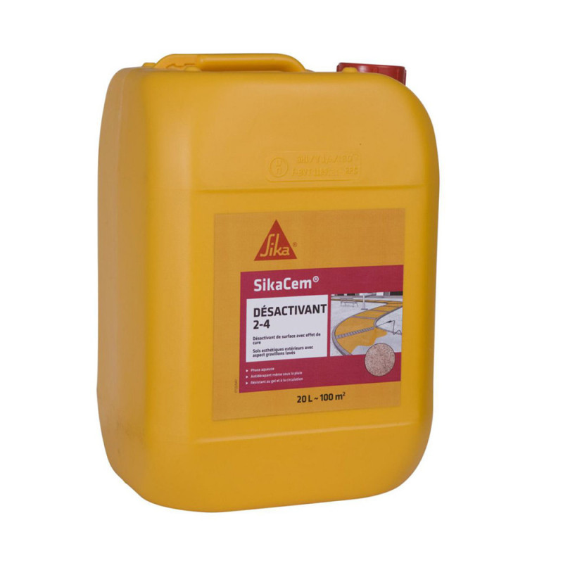  Sikacem desactivant 2-4 20l inte Sika france SIKA - Sanifer Tamatave