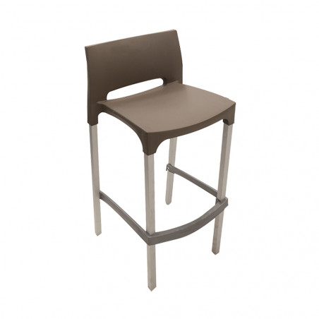 Tabouret de bar Pippa capucino CONTOUR HOUSEWARES - Sanifer Tamatave