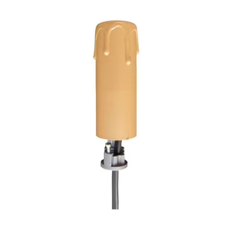  Bougie d24mm+support E14 culot 10x1 h6cm cire uv3 NR Tibelec TIBELEC - Sanifer Tamatave