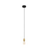  Suspension noir/brun sans ampoule YORTH   E27 40W H1500 EGLO - Sanifer Tamatave