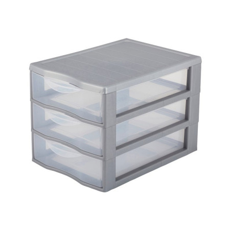  Tour de rangement orgamix plastique  l 26 x p 36 6 x h 25 5 cm SUNDIS - Sanifer Tamatave