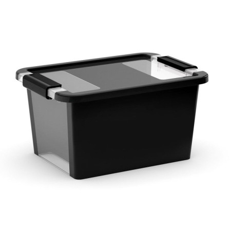  Boîte kis en plastique noir l 36 5 x p 25 8 x h 19 cm  - Sanifer Tamatave