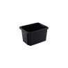  Boite de rangement empilable superposable 26 l noir  - Sanifer Tamatave