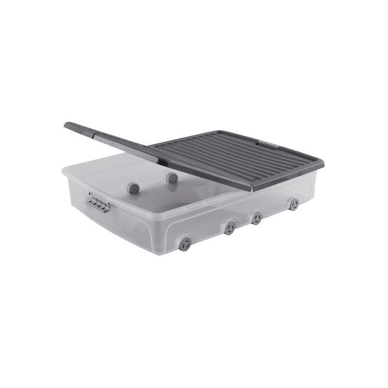  Dessous de lit spaceo transparent 55 l  - Sanifer Tamatave