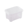  Bac de rangement polypropylène 4 l transparent  - Sanifer Tamatave