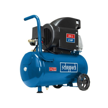  Compresseur d'atelier 24 litres 2 cv hc26 230 volts scheppach  - Sanifer Tamatave