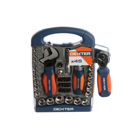  Set de vissage cliquet mixte 900101_d1 Dexter  - Sanifer Tamatave