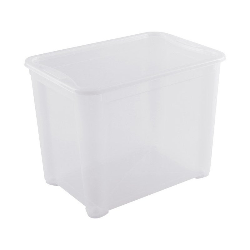 Bac de rangement polypropylène 65 l transparent  - Sanifer Tamatave